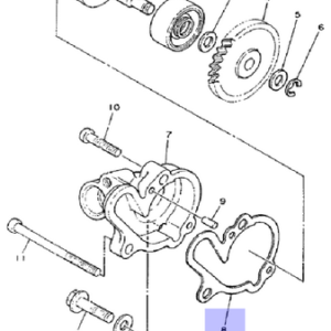 Tömítés vízpumpa Yamaha DT125R