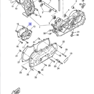 Tömítés Yamaha YQ50