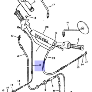 Fékbowden Yamaha DT50